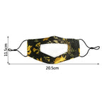 Anti-Fog Lip Language Face Shield For The Deaf And Mute Solid Color Printing Face Shield — view 11
