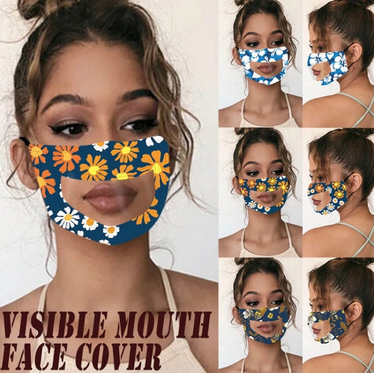 Anti-Fog Lip Language Face Shield For The Deaf And Mute Solid Color Printing Face Shield — view 12