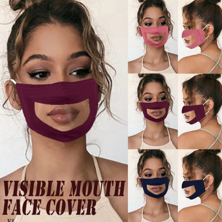 Anti-Fog Lip Language Face Shield For The Deaf And Mute Solid Color Printing Face Shield — view 13