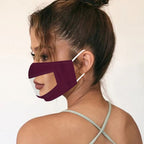 Anti-Fog Lip Language Face Shield For The Deaf And Mute Solid Color Printing Face Shield — view 14