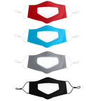 Anti-Fog Lip Language Face Shield For The Deaf And Mute Solid Color Printing Face Shield — view 15
