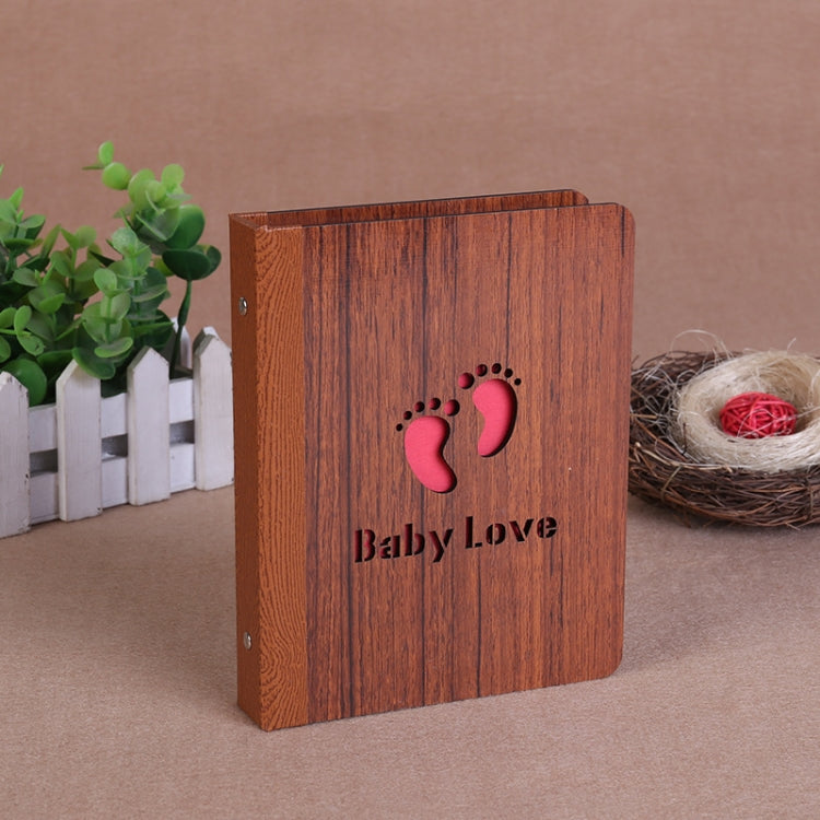 6-Inch 32 Sheets Wooden DIY Photo Album Creative Gift — Baby Love