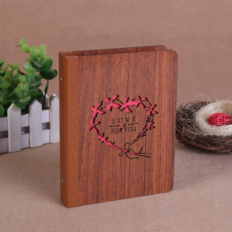 6-Inch 32 Sheets Wooden DIY Photo Album Creative Gift — Love For You