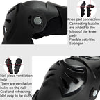 SULAITE Outdoor Sports Protective Gear Motocross Riding Motorsport Elbow Knee Pads