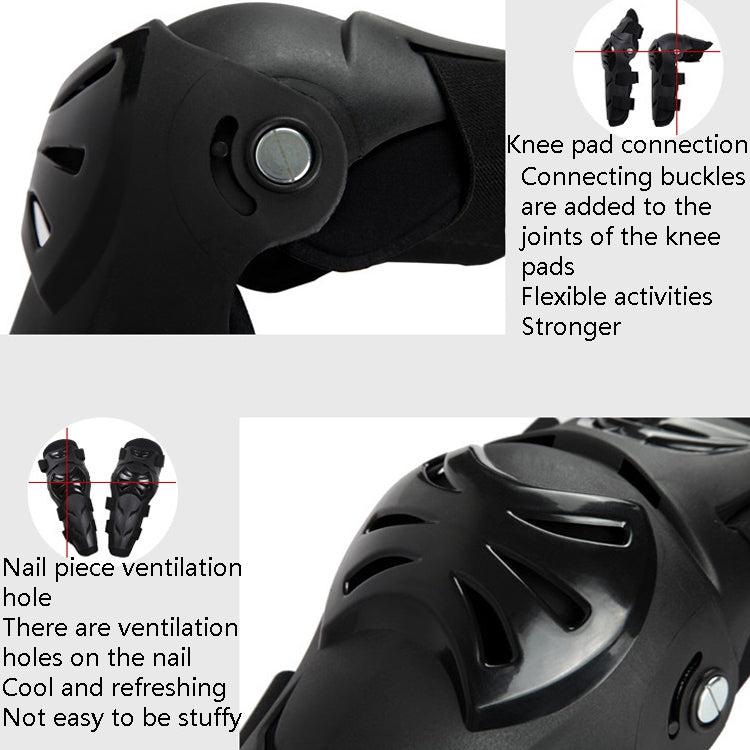 SULAITE Outdoor Sports Protective Gear Motocross Riding Motorsport Elbow Knee Pads
