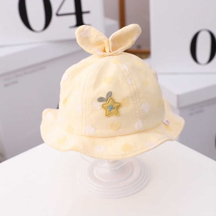 MZ9828 Star Grass Pattern Newborn Basin Hat Baby Cotton Hat Fisherman Hat