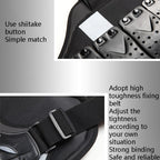 SULAITE Roller Skating Motorcycle Back Protector Spine Protection Sports Protective Gear Racing Vest, Size: