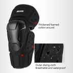 SULAITE Off-Road Motorcycle Windproof Warmth Drop-Proof Breathable Carbon Fiber Protective Gear