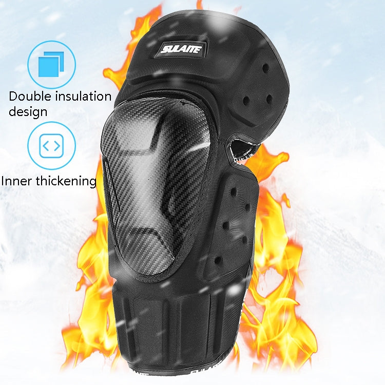 SULAITE Off-Road Motorcycle Windproof Warmth Drop-Proof Breathable Carbon Fiber Protective Gear