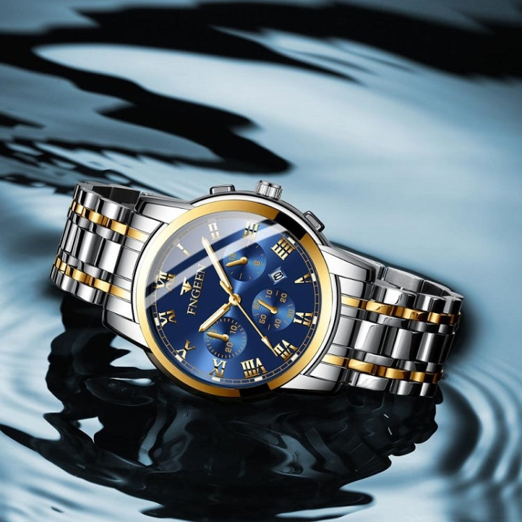 FNGEEN 4006 Men Automatic Mechanical Watch Waterproof Quartz Watch