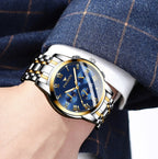 FNGEEN 4006 Men Automatic Mechanical Watch Waterproof Quartz Watch