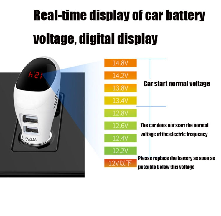 S90B Multifunctional Car Negative Ion Formaldehyde Removal Air Purifier