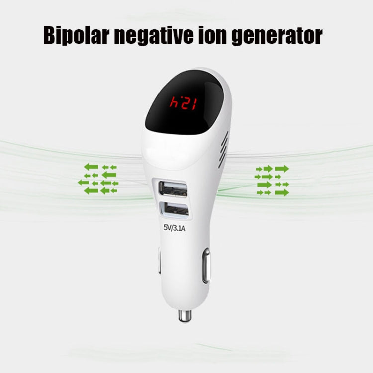 S90B Multifunctional Car Negative Ion Formaldehyde Removal Air Purifier
