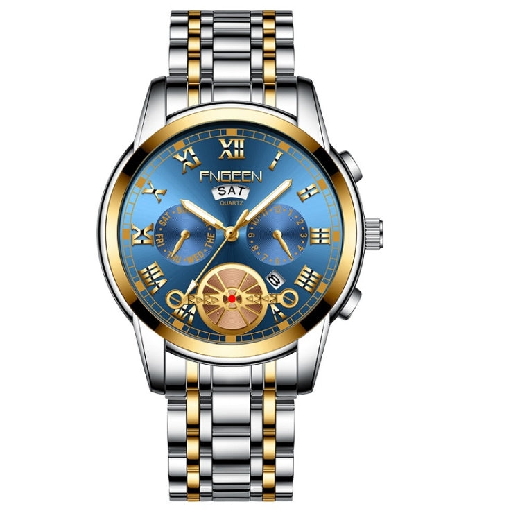 FNGEEN 4001 Men Non-Mechanical Watch Multi-Function Quartz Watch