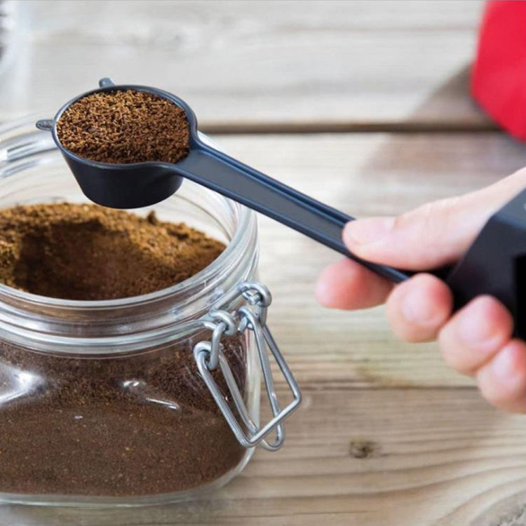 5 PCS Cartoon Giraffe Shape Coffee Spoon Coffee Bean Powder Quantitative Spoon Metering Plastic Spoon