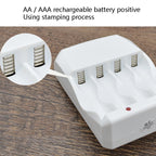Smart USB Timing Battery Charger AA / AAA Battery Charger