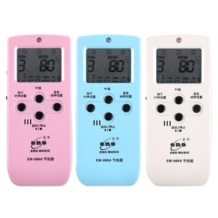 ENO EM-988A Electronic Vocal Rechargeable Metronome For Piano/Guitar/Drum/Guzheng/Violin