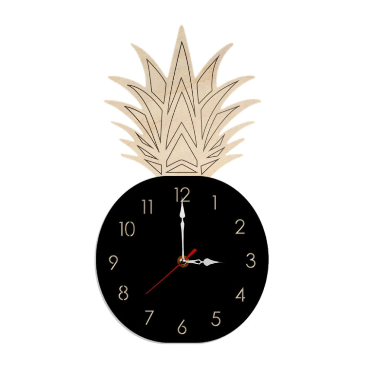 Fruit Personality Mute Wall Clock Acrylic Children Decoration Clock