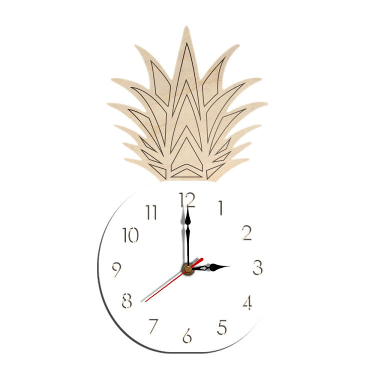 Fruit Personality Mute Wall Clock Acrylic Children Decoration Clock