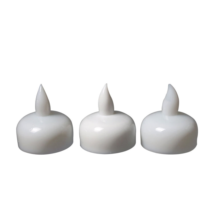12 PCS Waterproof Candles SPA Shower Water Decorative Candle Lights LED Floating Candles