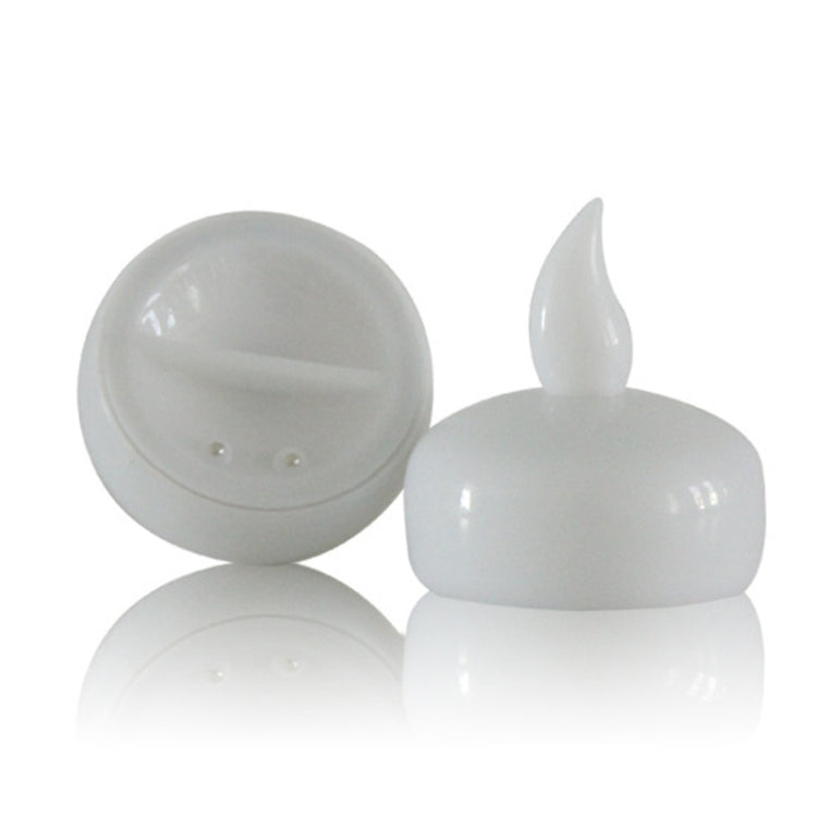 12 PCS Waterproof Candles SPA Shower Water Decorative Candle Lights LED Floating Candles