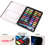 36 Colors Solid Watercolor Paint Children Sketch Watercolor