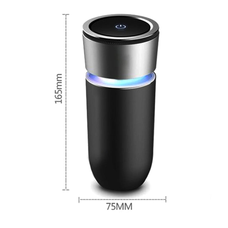 K04 Colorful Car Charger USB Car Negative Ion Air Purifier