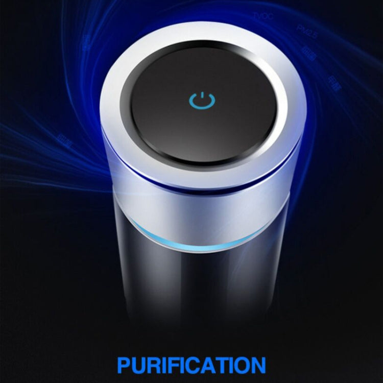 K04 Colorful Car Charger USB Car Negative Ion Air Purifier