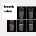 K04 Colorful Car Charger USB Car Negative Ion Air Purifier