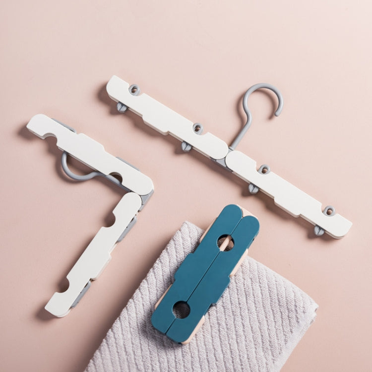 Travel Foldable Portable Clothes Hanger Household Anti-Skid And Windproof Clothes Hanger — view 6
