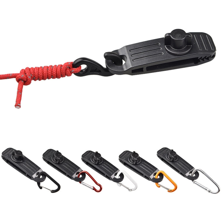 10pcs /Set Outdoor Camping Canopy Windproof Clip Tent Additional Pull Point Plastic Clip Rainproof Tarp Fixing Clip