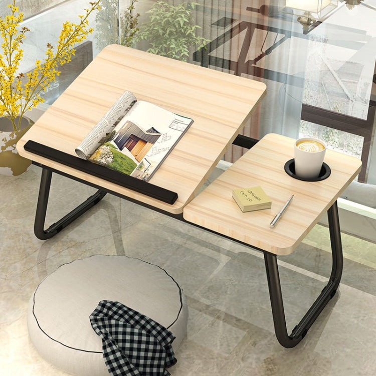 Bed Four-Speed Lifting Table Folding Laptop Desk Adjustable Dormitory Lazy Table with Cup Holder