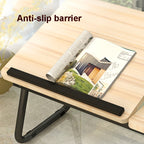 Bed Four-Speed Lifting Table Folding Laptop Desk Adjustable Dormitory Lazy Table with Cup Holder