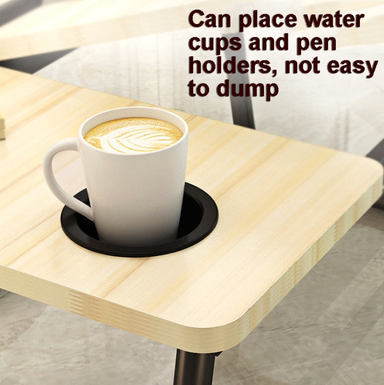 Bed Four-Speed Lifting Table Folding Laptop Desk Adjustable Dormitory Lazy Table with Cup Holder