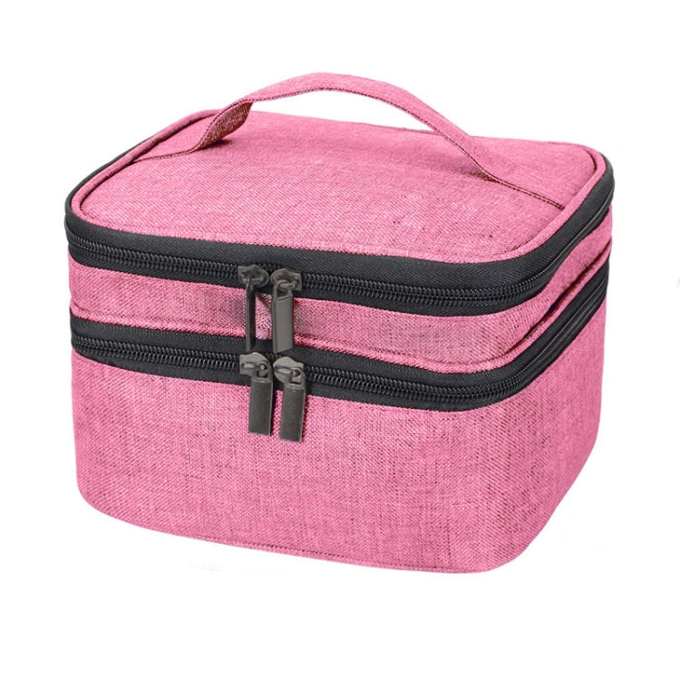 Sponge Liner Cosmetic Storage Box Portable Storage Box — Violet