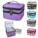 Sponge Liner Cosmetic Storage Box Portable Storage Box — Sky Blue