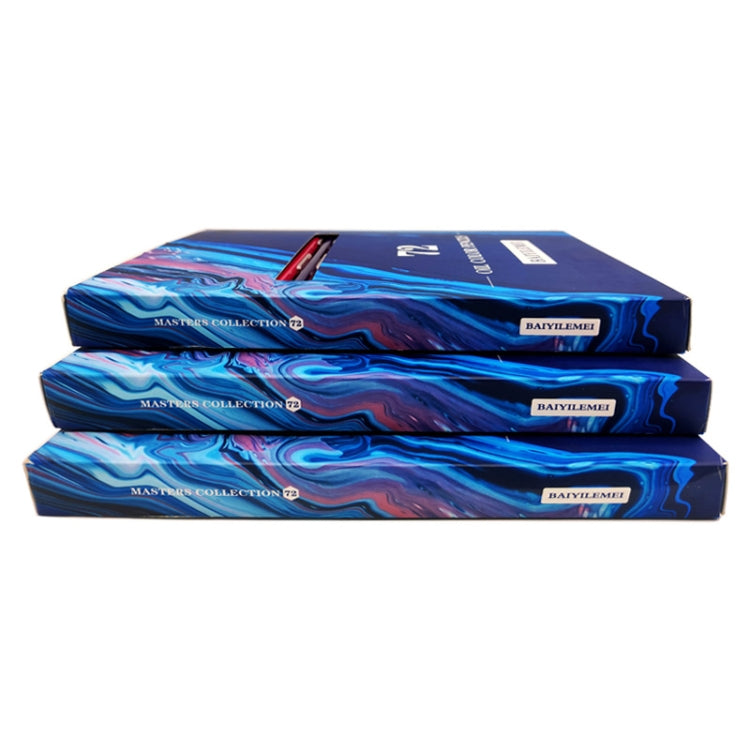 72-color Student Drawing Colored Pencil Full English Version Set — view 8