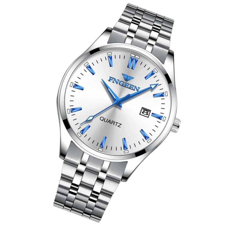 FNGEEN 2111 Men Simple Luminous Calendar Quartz Watch