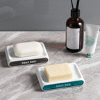 Double-Layer Drain Soap Box Bathroom Without Perforation Wall-Mounted Creative Drain Rack — view 8