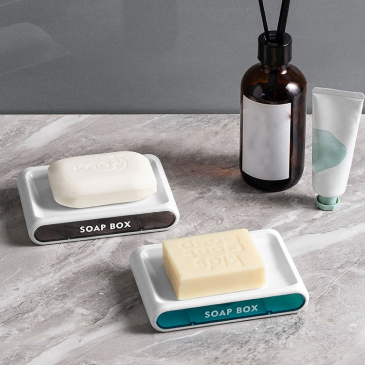 Double-Layer Drain Soap Box Bathroom Without Perforation Wall-Mounted Creative Drain Rack — view 8