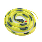 2 PCS Boa Constrictor Tricky Toy Mischief Scary Simulation Snake