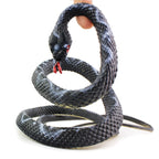 2 PCS Boa Constrictor Tricky Toy Mischief Scary Simulation Snake — view 6