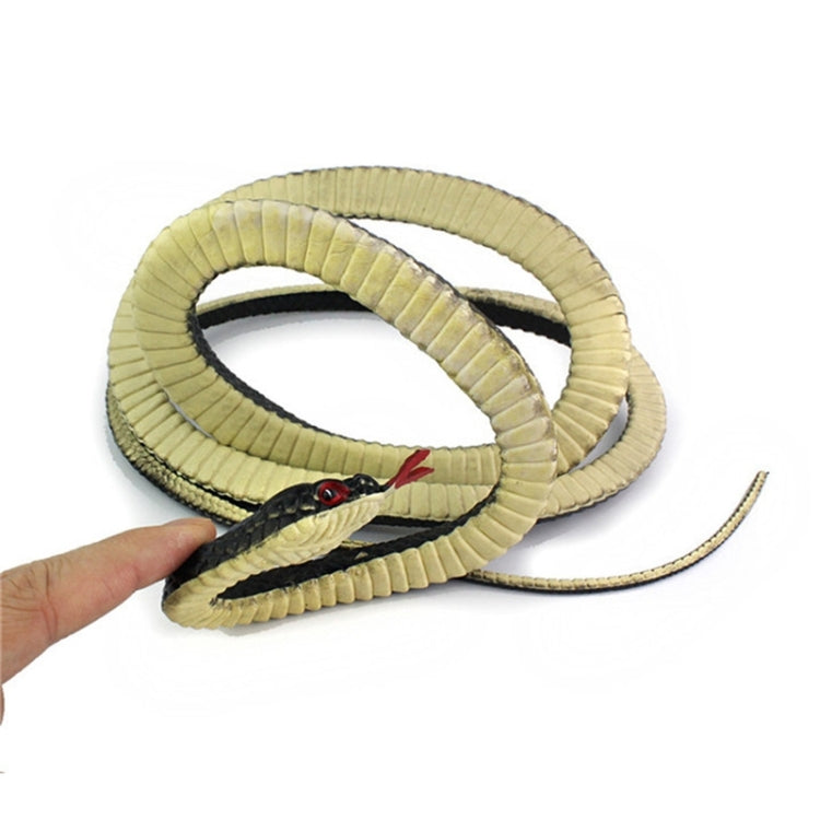 2 PCS Boa Constrictor Tricky Toy Mischief Scary Simulation Snake — view 7