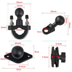 Motorcycle Multi-Function Mobile Phone Holder Adjustable Universal Locomotive Riding Anti-Shake Fixed Equipment