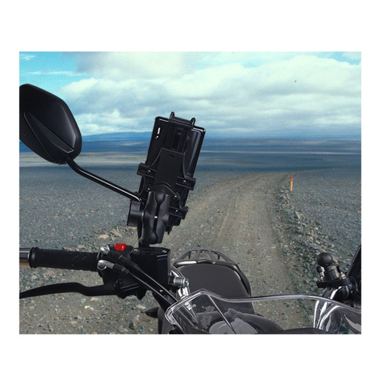 Motorcycle Multi-Function Mobile Phone Holder Adjustable Universal Locomotive Riding Anti-Shake Fixed Equipment