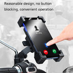 WHEEL UP Bicycle Automatic Bracket Motorcycle Mobile Phone Bicycle Navigation Rack