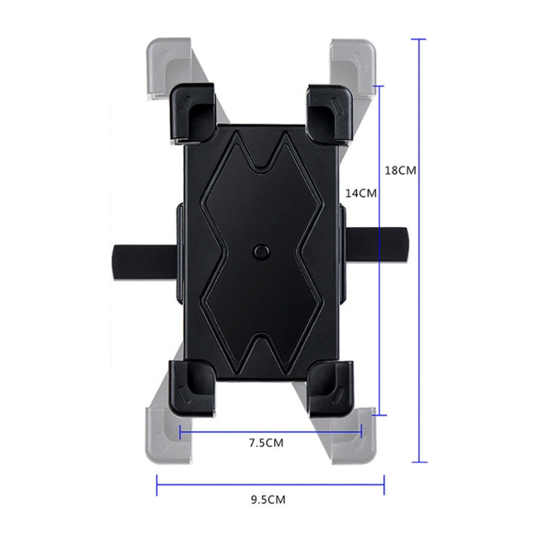 WHEEL UP Bicycle Automatic Bracket Motorcycle Mobile Phone Bicycle Navigation Rack