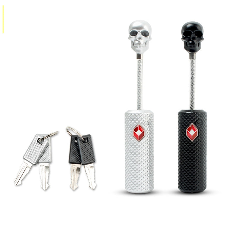 Customs Lock Wire Rope Padlock Skull Customs Code Lock