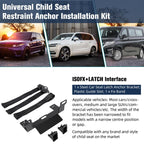 Universal ISOFIX Seat Bracket For SUVs/MPVs/Off-road Vehicles — view 4
