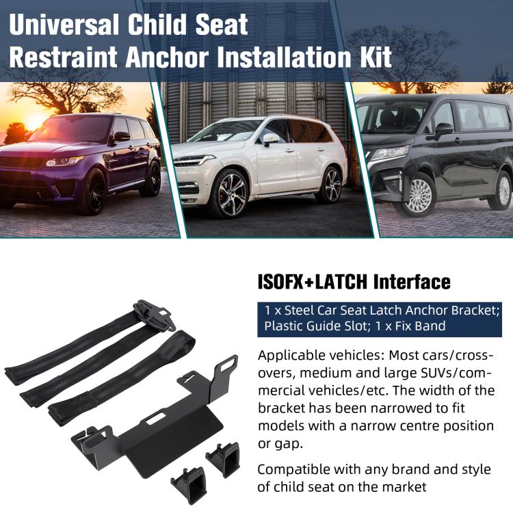 Universal ISOFIX Seat Bracket For SUVs/MPVs/Off-road Vehicles — view 4